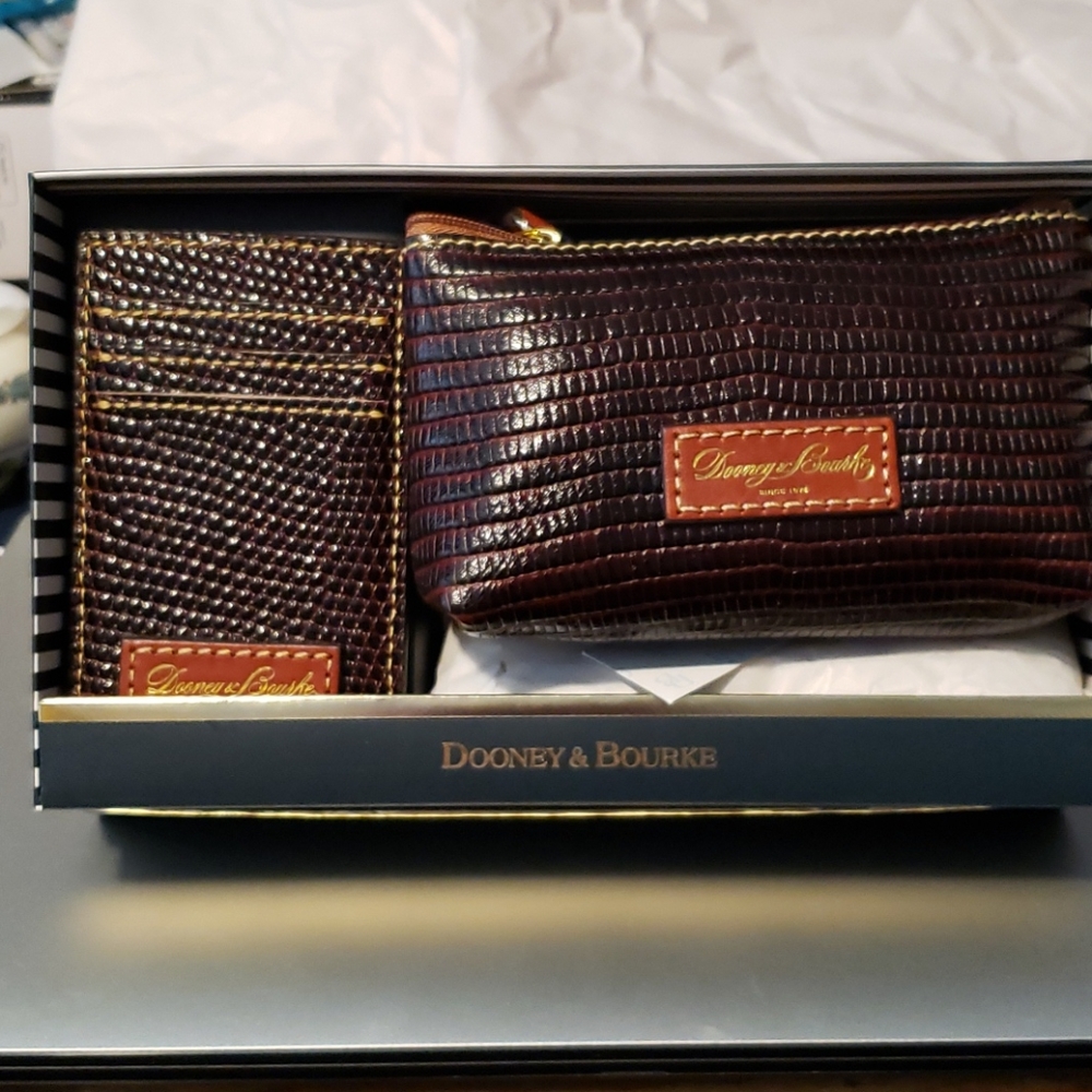 Dooney and Burke 3 piece gift set